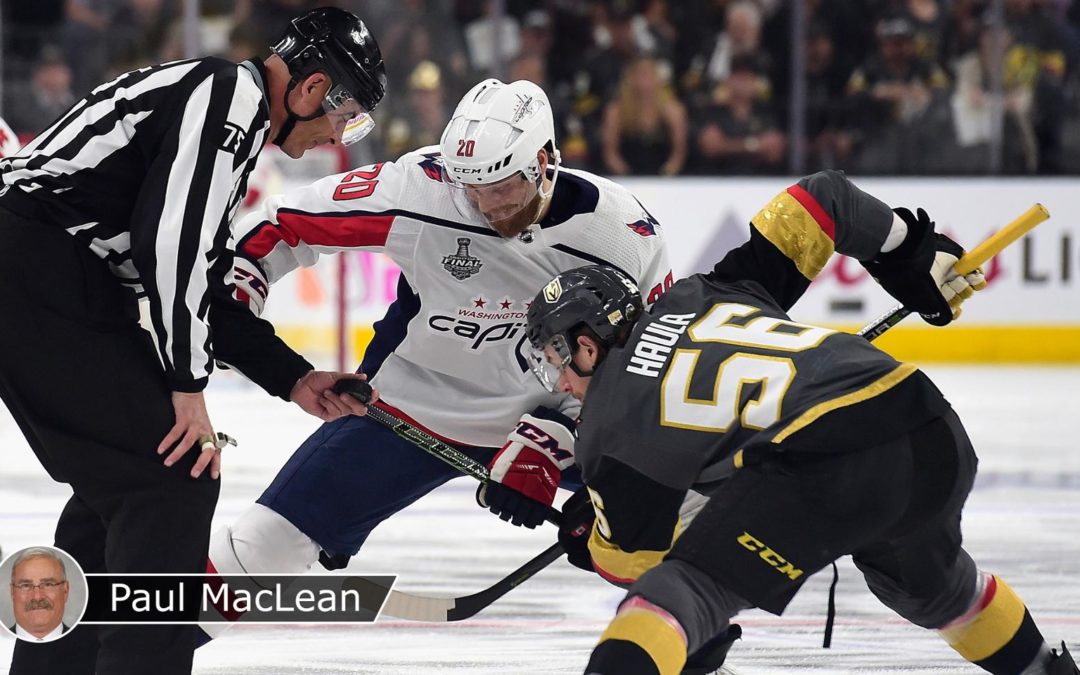 Capitals right to ice puck late against Golden Knights in Cup Final