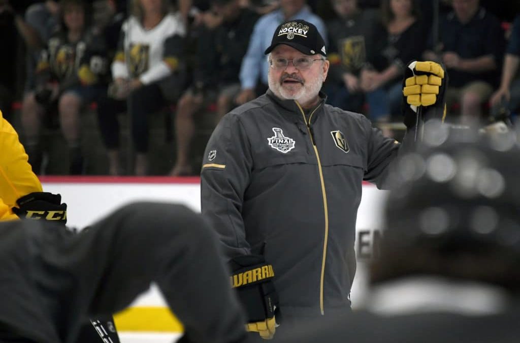 Vegas goalie coach Dave Prior succeeded his way, even when everyone said he was wrong