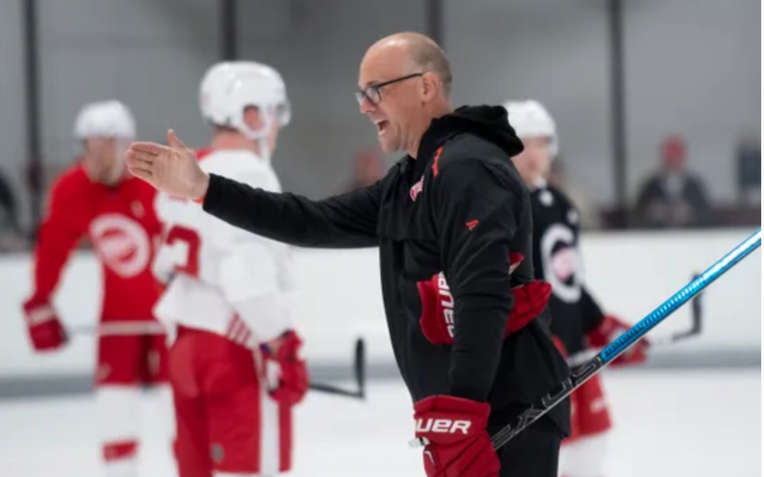 Wings’ Jeff Blashill dishes assist, insight in coaches mentorship program