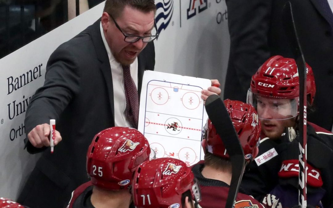 Roadrunners coach Jay Varady promoted to NHL’s Coyotes
