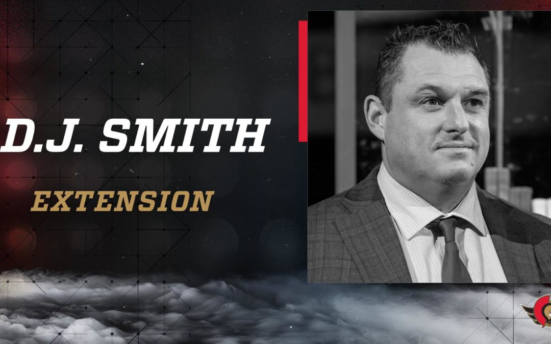 Ottawa Senators extend head coach D.J. Smith