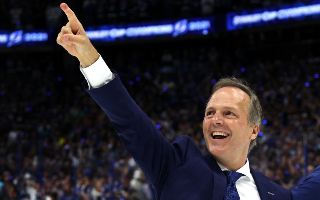 Lightning sign head coach Jon Cooper to contract extension