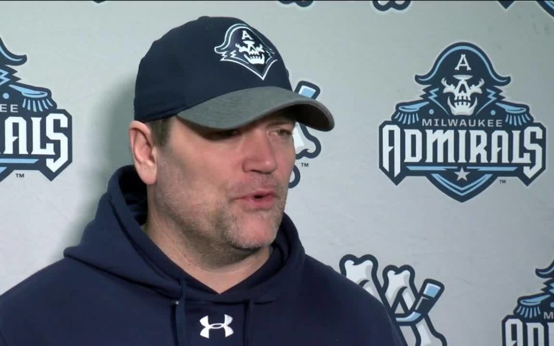 Admirals head coach Karl Taylor gets first NHL win with the Predators