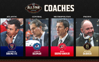 NHL Announces Head Coaches for 2022 Honda NHL All-Star Weekend