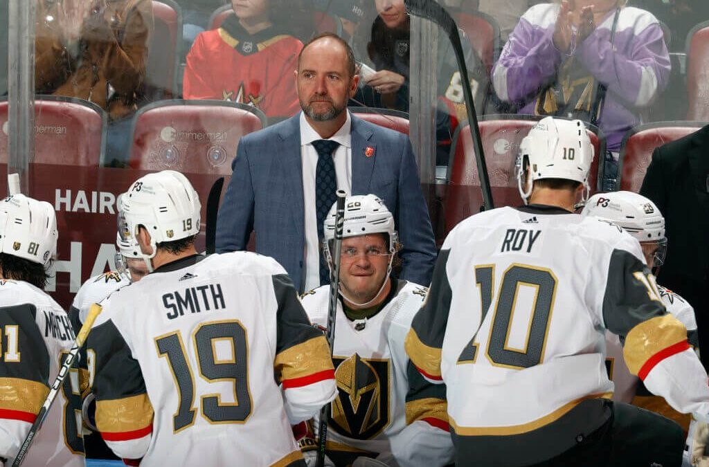 Law school impacted the way Vegas’ Peter DeBoer — now at 500 coaching wins — approaches the bench