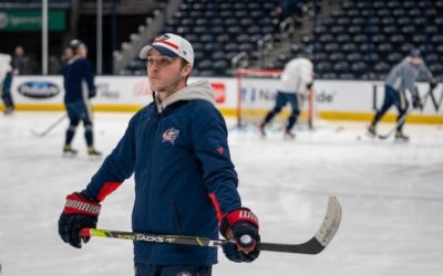 ONE-ON-ONE WITH ARON AUGUSTITUS: BLUE JACKETS’ VIDEO ASSISTANT REFLECTS ON HIS BEHIND-THE-SCENES ROLE WITH TEAM