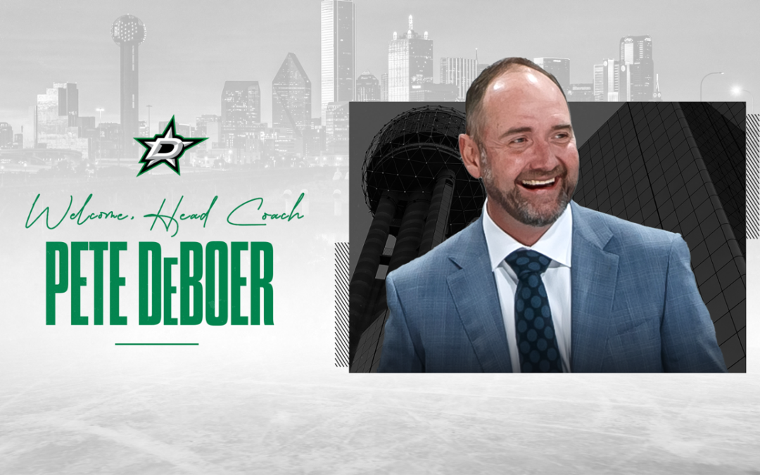 Stars name Pete DeBoer as Head Coach