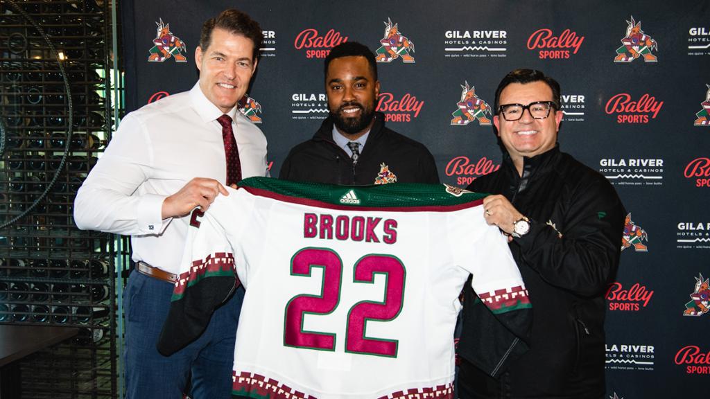 Nathaniel Brooks Excited to Begin NHL Journey with Coyotes