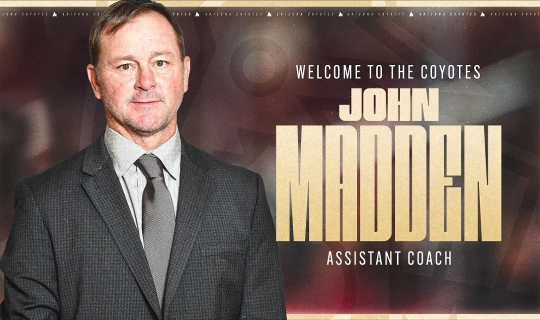 Coyotes Hire 3-Time Stanley Cup Winner John Madden as Assistant Coach