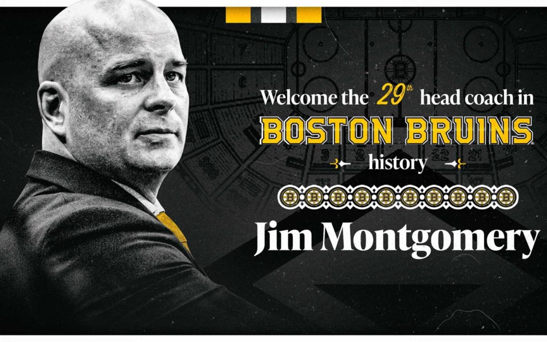 Jim Montgomery Named 29th Head Coach Of The Boston Bruins
