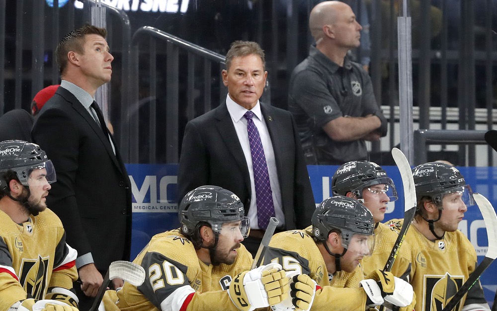 Golden Knights Coach Bruce Cassidy has taken a long hockey journey to Las Vegas