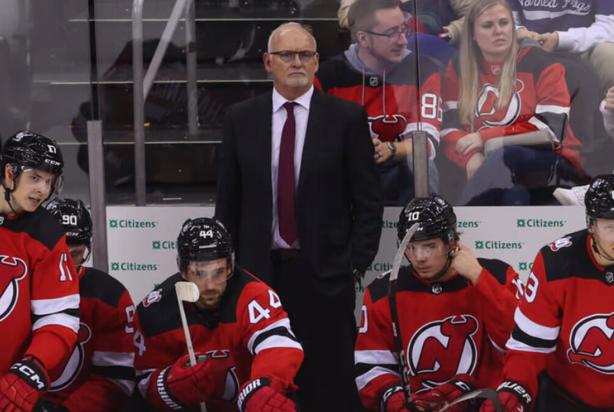 Devils coach Lindy Ruff on ‘Sorry Lindy’ chants, his future, texting players, more