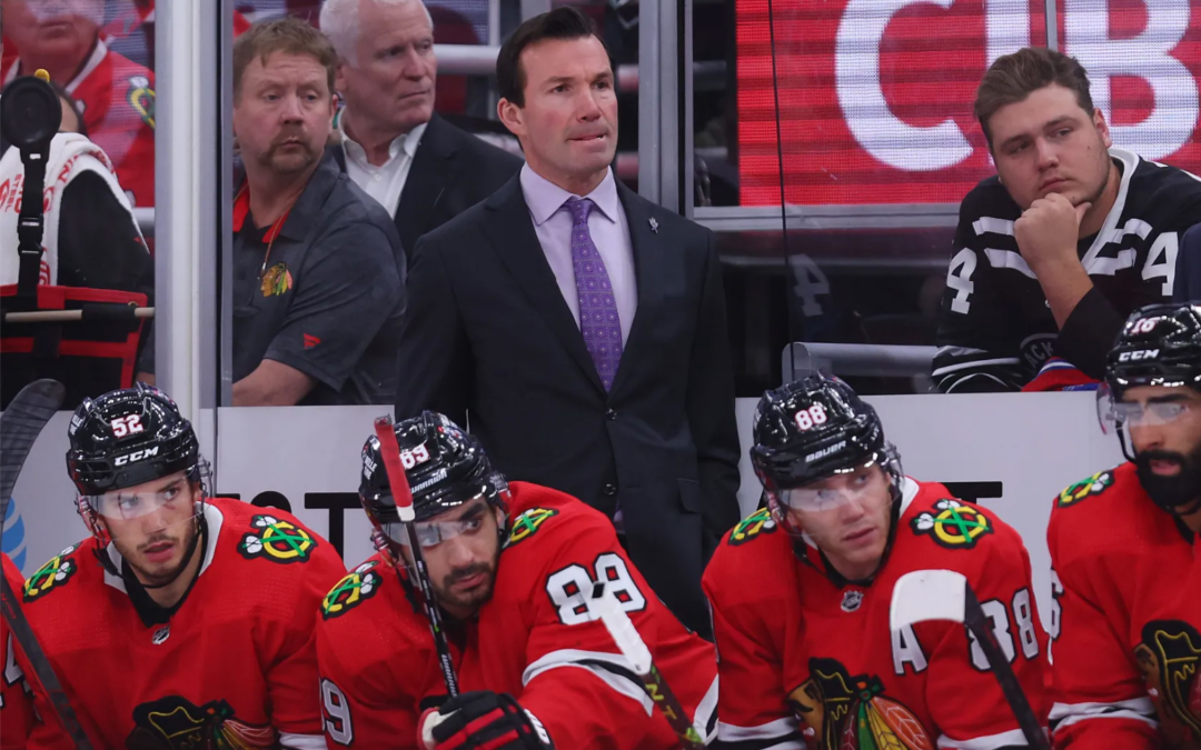 Blackhawks’ Luke Richardson learning how to maintain delicate balances as coach of a losing team