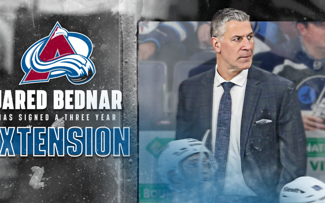 Jared Bednar Signed to Three-Year Extension