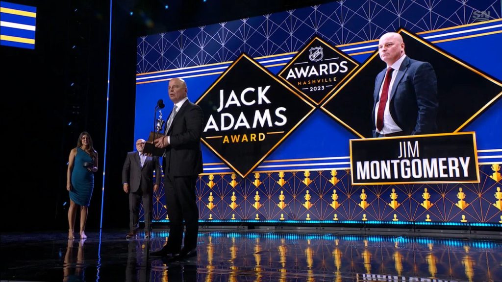 Montgomery of Bruins wins Jack Adams Award as top coach in NHL