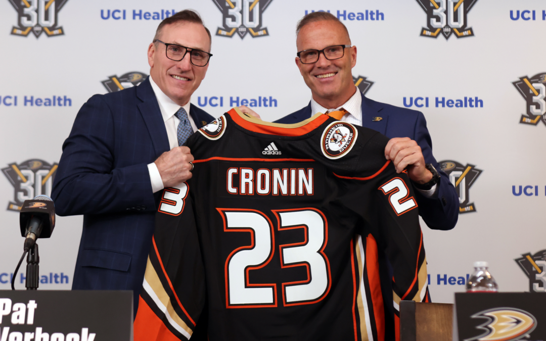 Cronin Introduced as New Ducks Head Coach: ‘It’s All Part of the Journey’