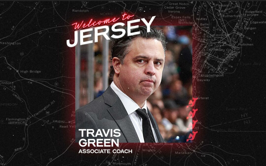 Travis Green Named Devils Associate Coach