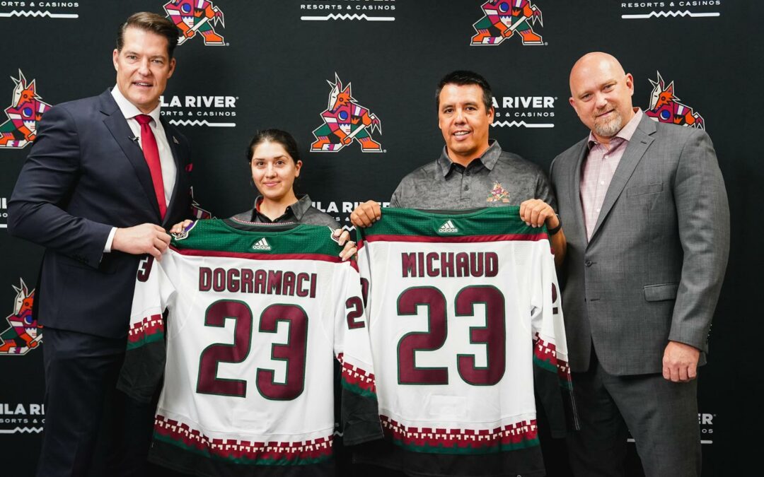 Dogramaci, Michaud Excited to Participate in Coyotes Coaching Internship