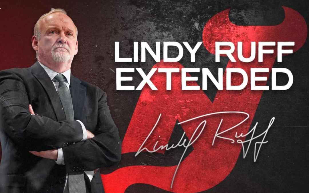 Devils Sign Head Coach Lindy Ruff to Multi-Year Contract Extension