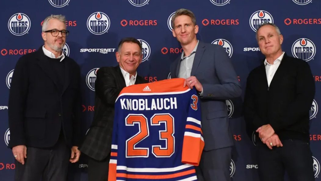 Kris Knoblauch introduced as head coach of the Edmonton Oilers