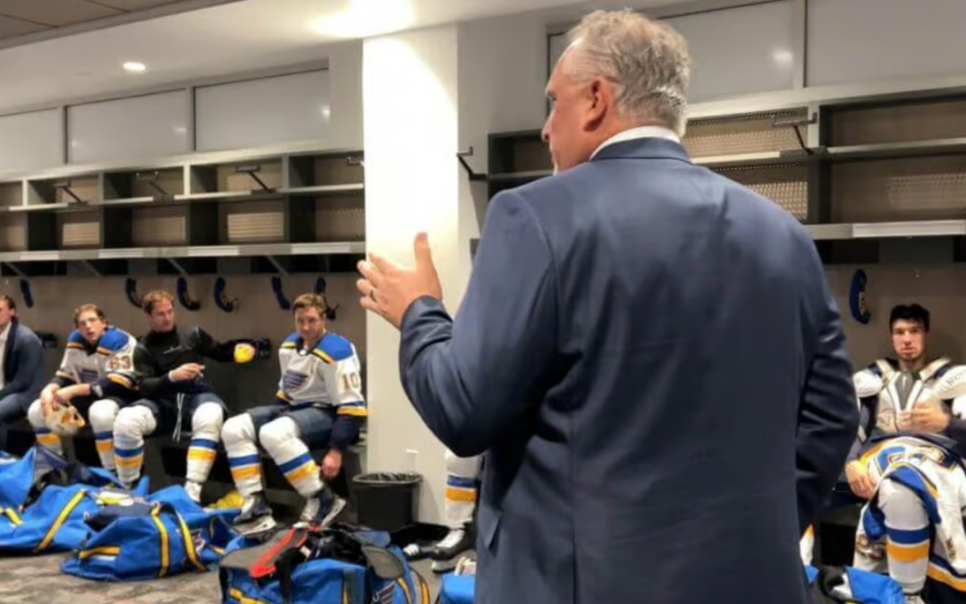 A game day in the life of an NHL coach: 19 hours, 5 coffees and a 6-5 barnburner with Blues’ Craig Berube