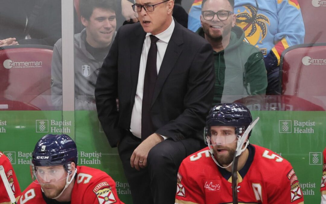 Florida Panthers Head Coach Paul Maurice to coach his 1,800th NHL game