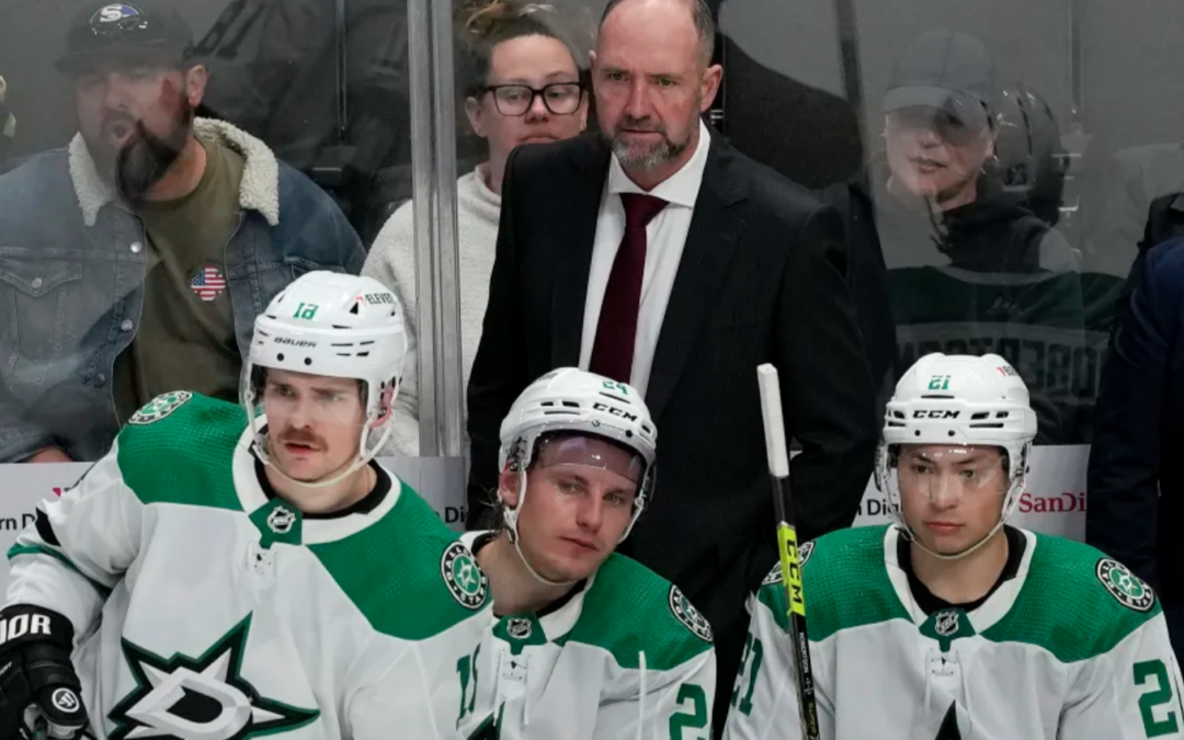 Stars coach Pete DeBoer very familiar with Vegas’ postseason history. He’s had a part each time
